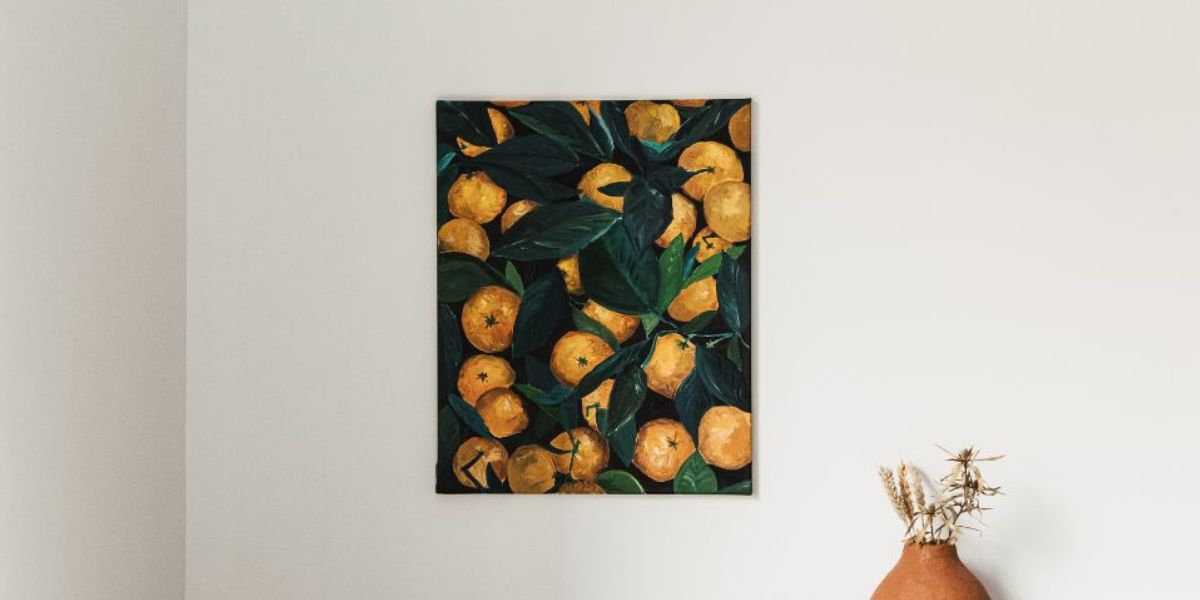 Custom Oil Painting logo design ai